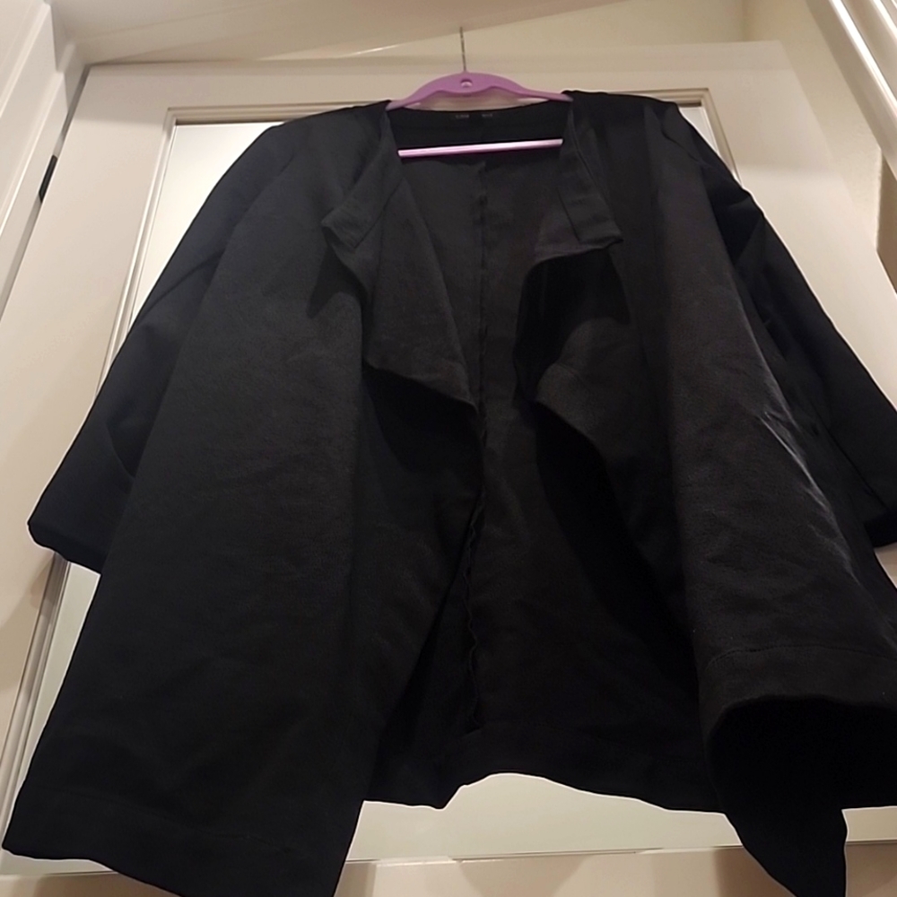 SPRING transition jacket! Lane Bryant open front trench style jacket...Classy!!